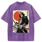 Kyoto-Lion Skeleton Japan T-Shirt for Daily Wear