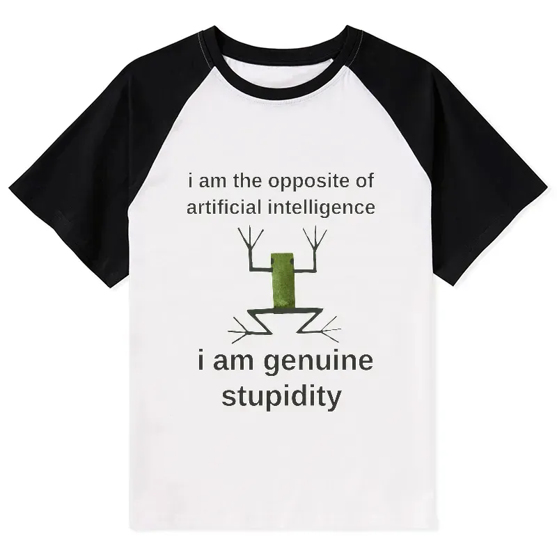 Trendy Frog Raglan for Summer