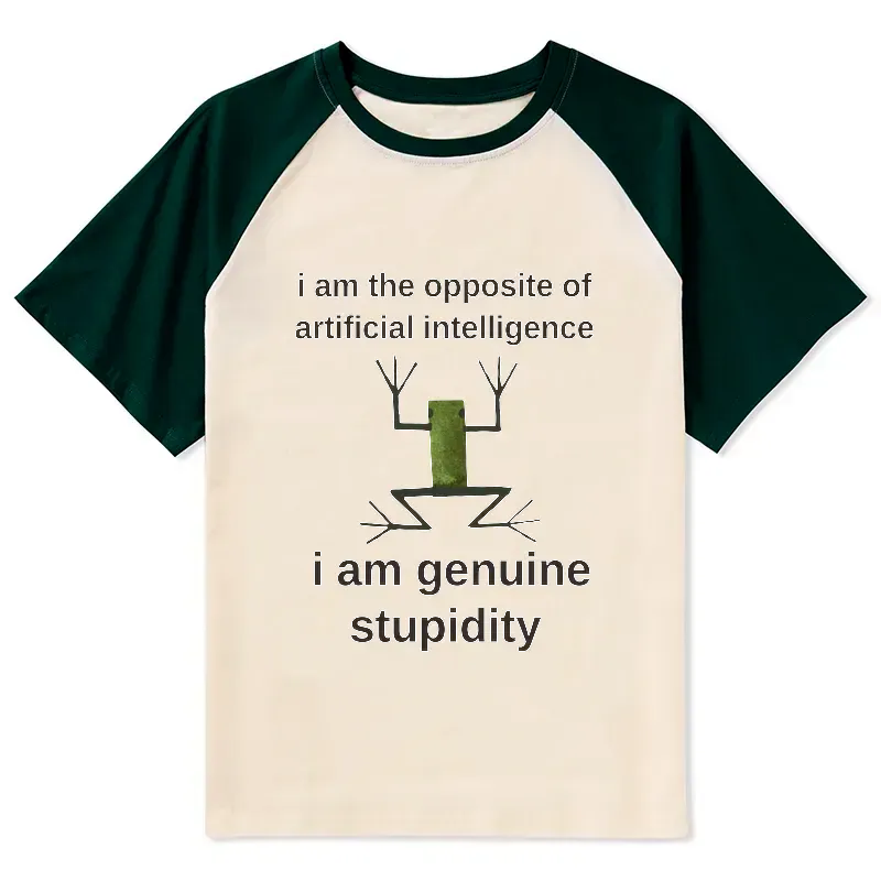 Trendy Frog Raglan for Summer