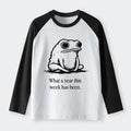 Japanese Vintage Raglan T-Shirt for Everyday