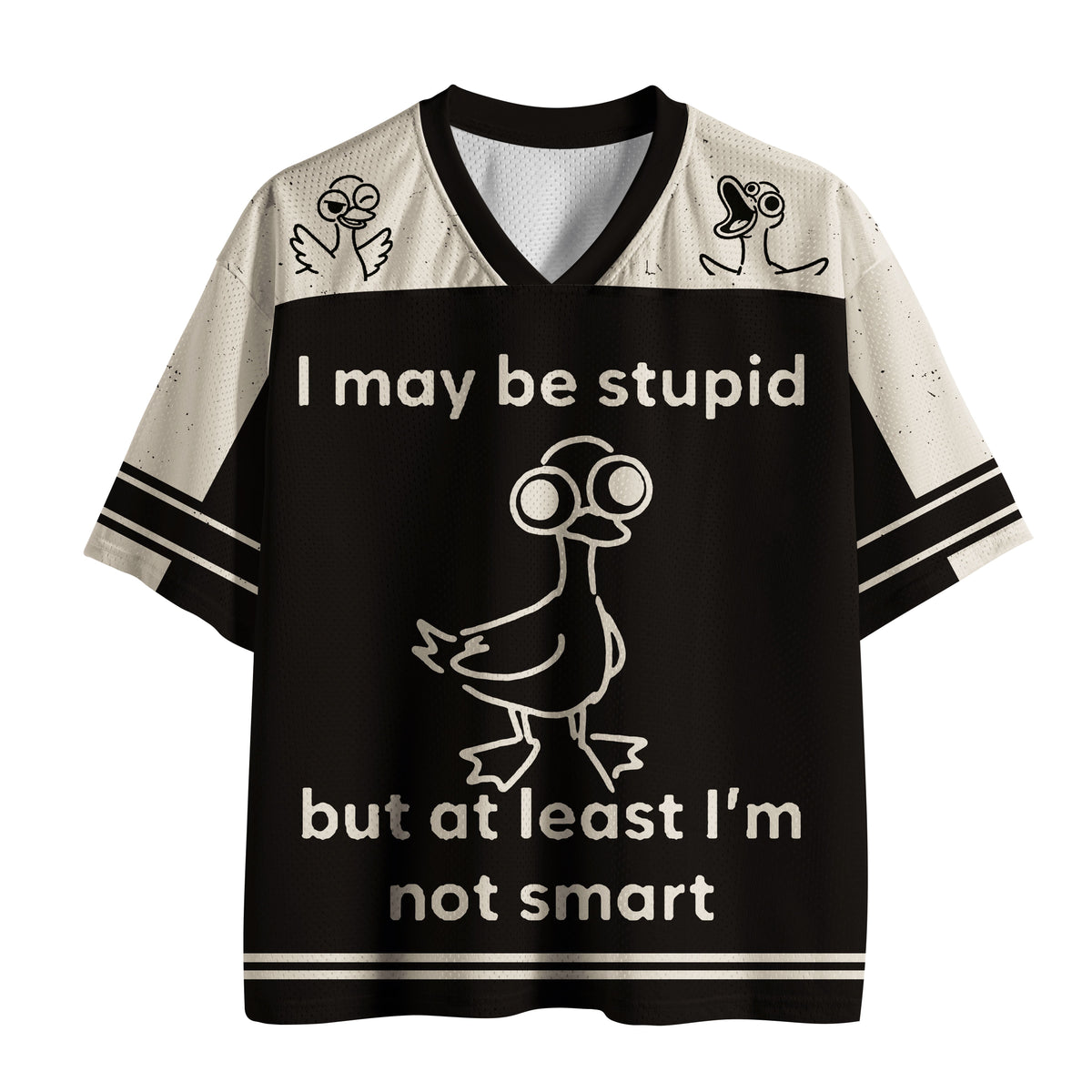 Kyoto-Lion Silly Duck Meme Mesh Jersey