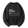 Kyoto-Lion Evaluation People Washed Sweatshirt