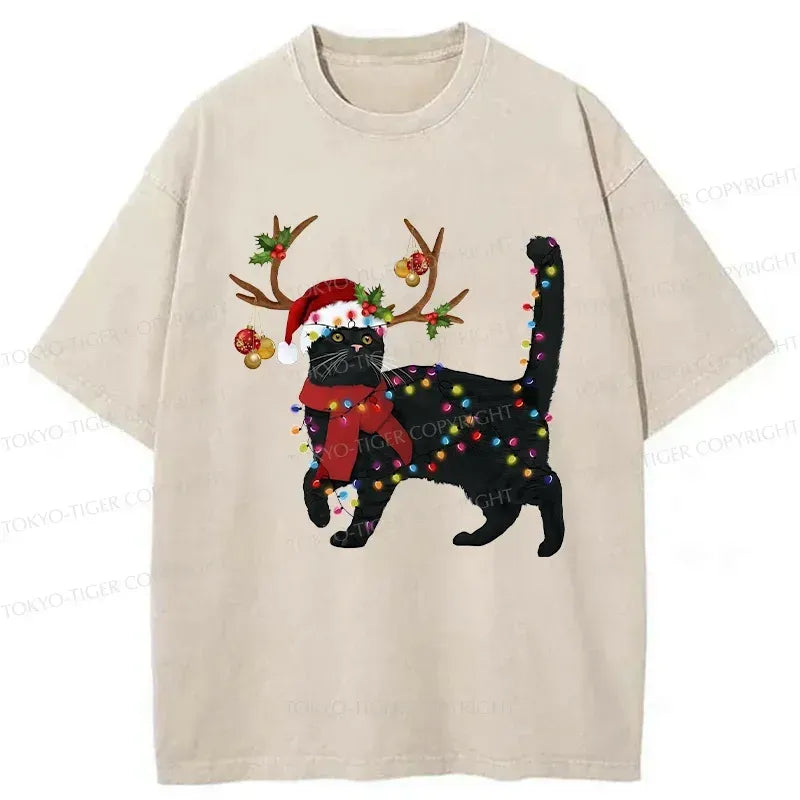 Vintage Japanese Cat Tee Gift Idea