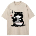 Kyoto-Lion Eat, Slurp, Repeat Washed T-Shirt