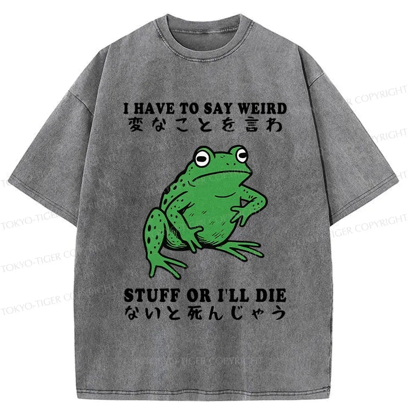 funny frog t-shirt best seller for casual summer