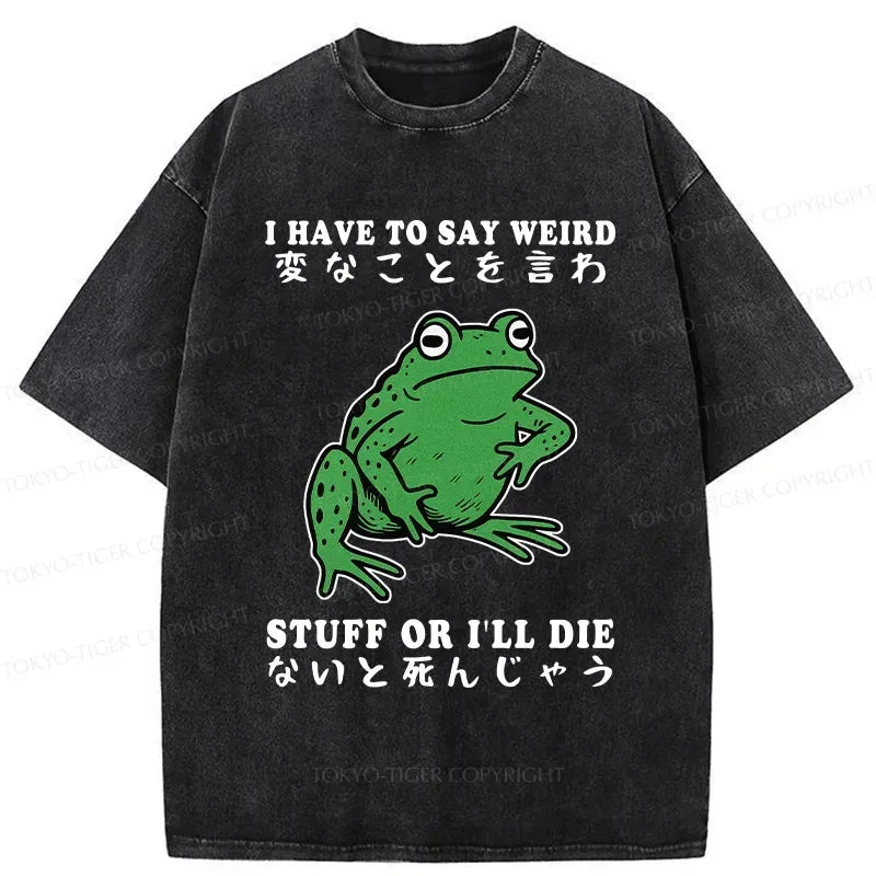 funny frog t-shirt best seller for casual summer