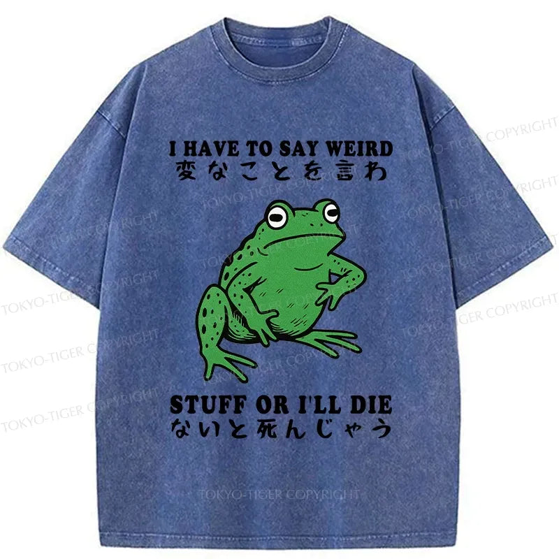 funny frog t-shirt best seller for casual summer