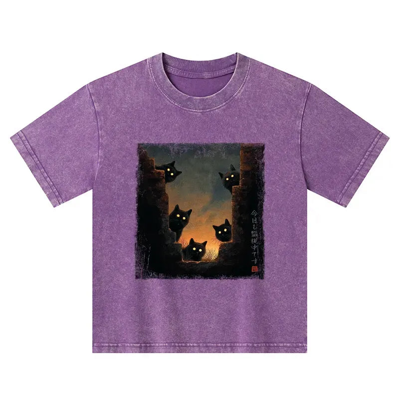 Kids Cat T-Shirt with Free Shipping
