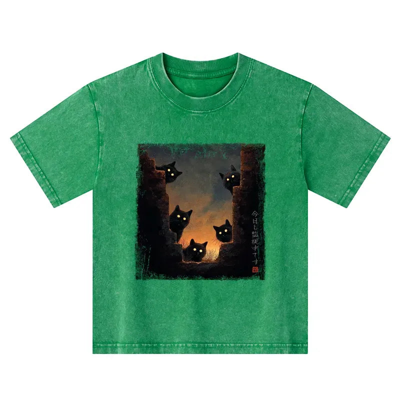 Kids Cat T-Shirt with Free Shipping
