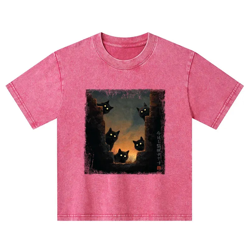 Kids Cat T-Shirt with Free Shipping
