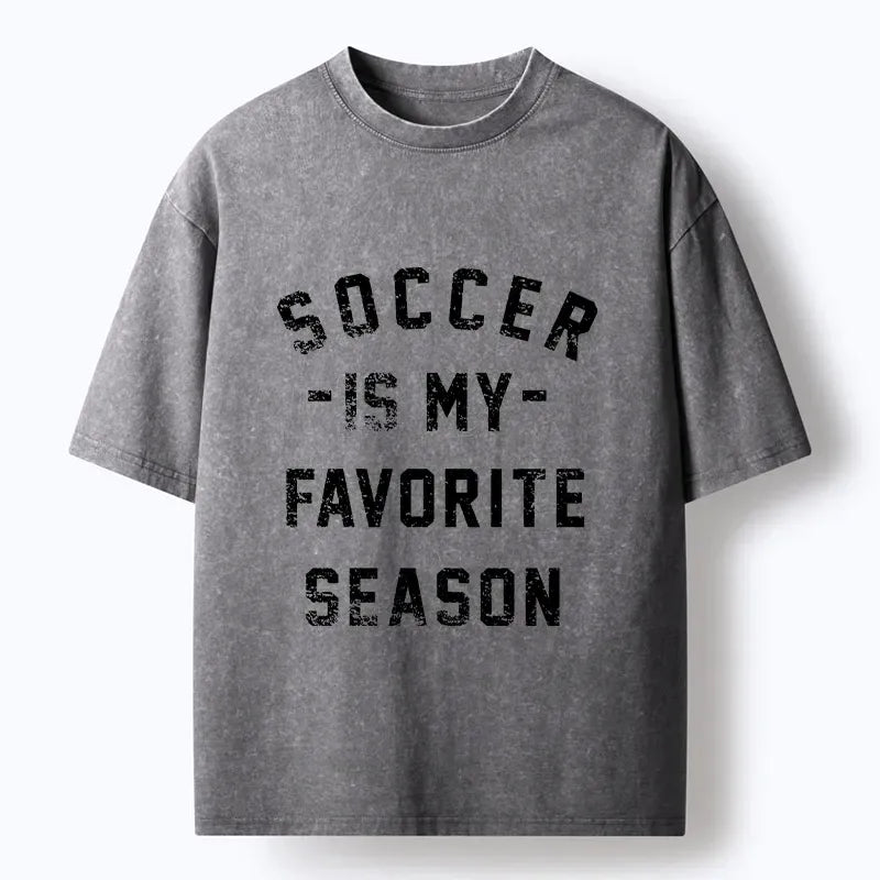 Cool Football Text T-Shirt for Summer