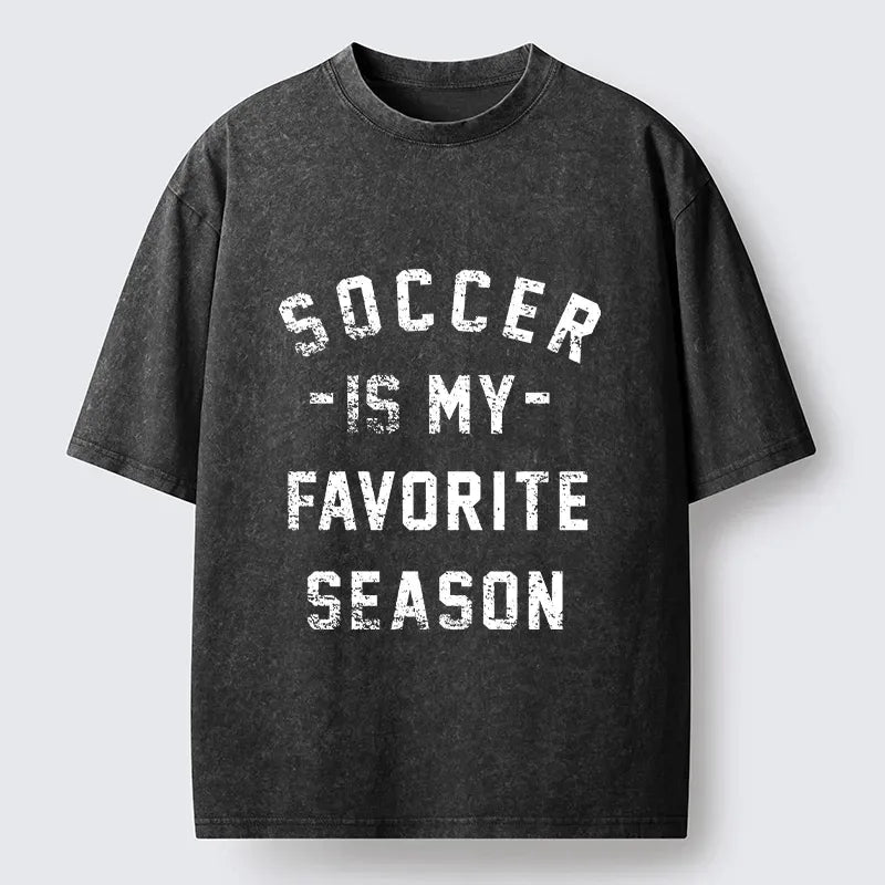 Japanese Washed T-Shirt for Sports Fans