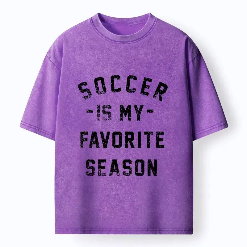 Cool Football Text T-Shirt for Summer