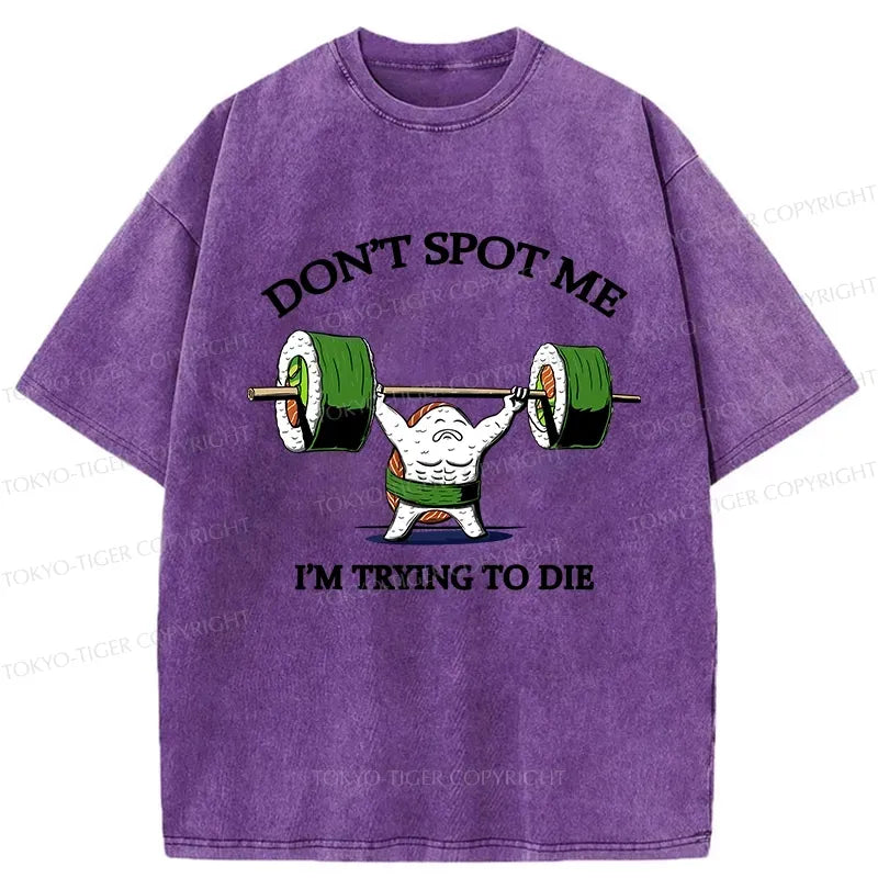 Washed Unisex Fitness T-Shirt for Daily Wear