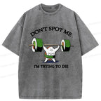 Funny Japanese Sushi Weightlifting T-Shirt