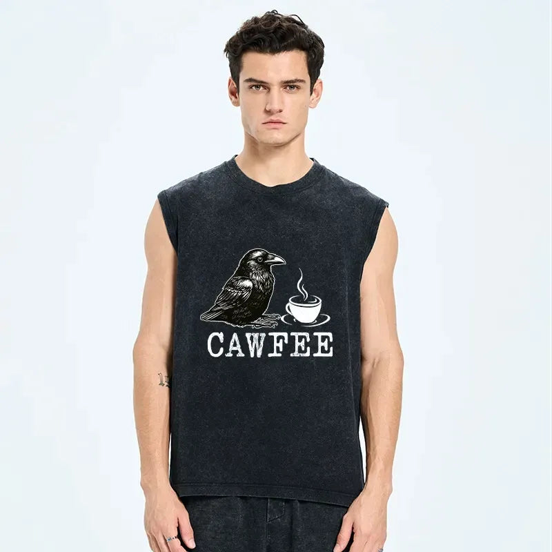 Washed Vintage Japanese Tank for Summer