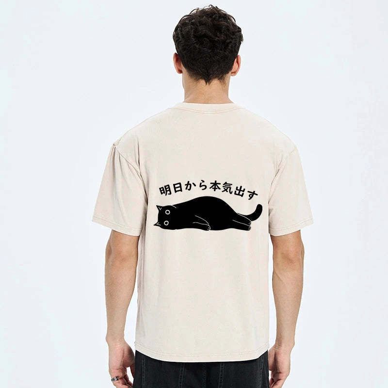 Japanese vintage washed t-shirt deal