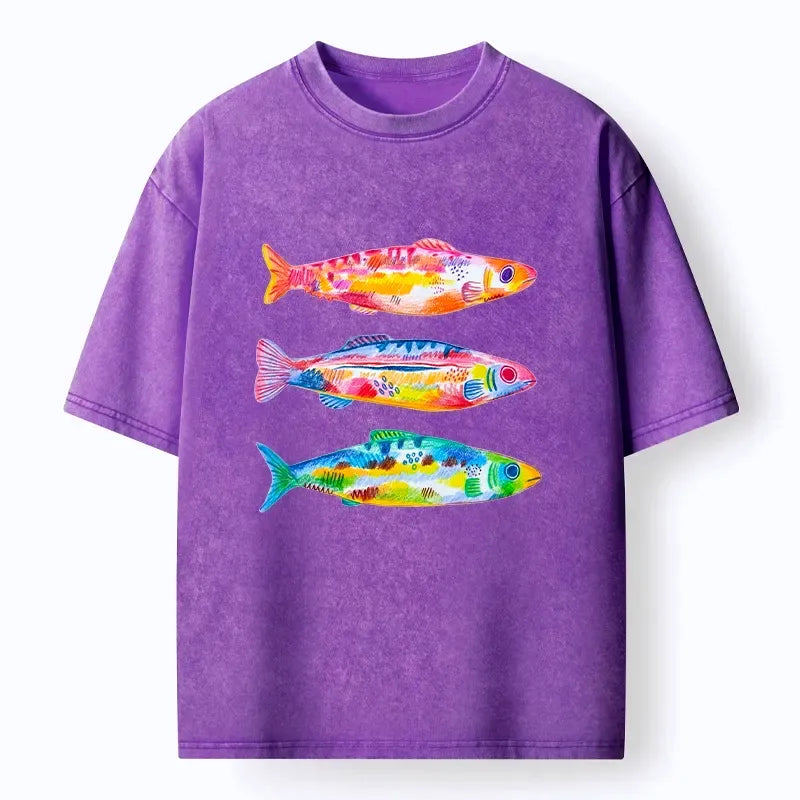 trending unisex fish t-shirt for summer
