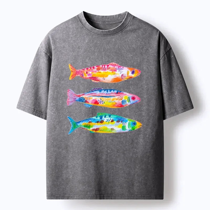 trending unisex fish t-shirt for summer