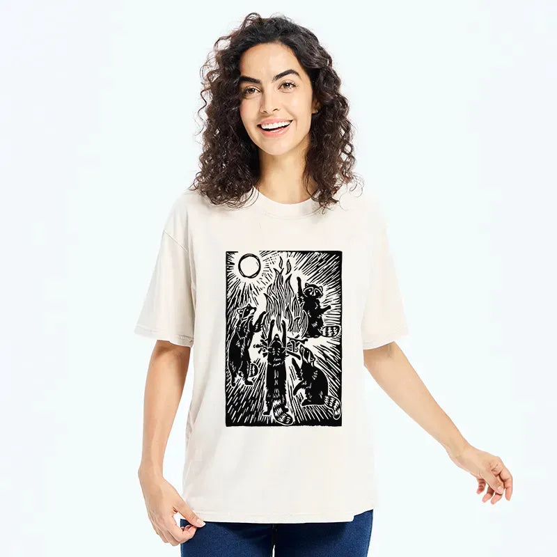 Washed T-Shirt for Daily Wear