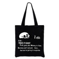 Kyoto-Lion Skeleton Ridicule Tote Bag