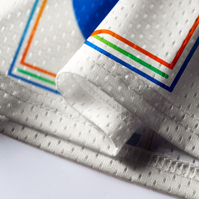 Kyoto-Lion Funny Rainbow Ramen Mesh Jersey