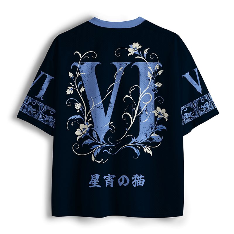 Kyoto-Lion Lunar Cat Mesh Jersey