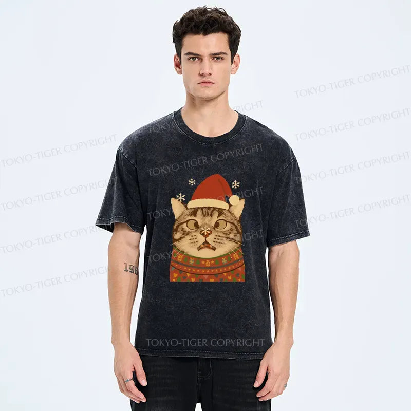 Funny Cat T-Shirt for Holiday Travel