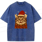 Funny Cat T-Shirt for Holiday Travel