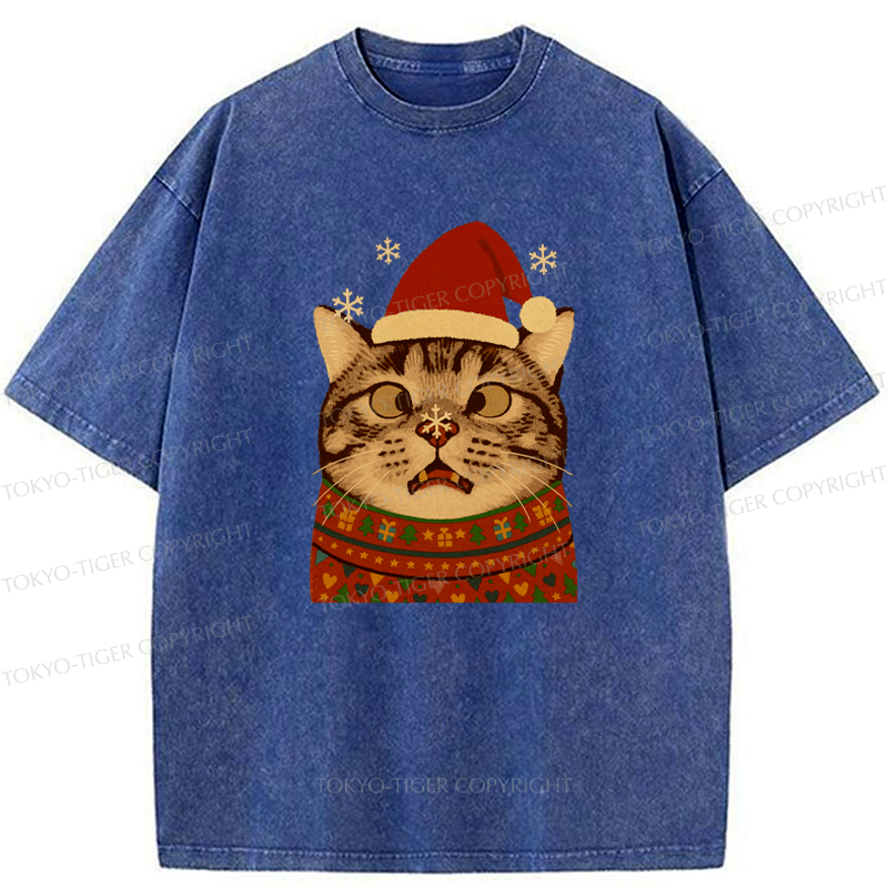 Funny Cat T-Shirt for Holiday Travel