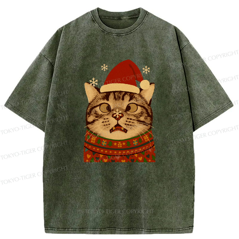 Funny Cat T-Shirt for Holiday Travel