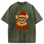 Funny Cat T-Shirt for Holiday Travel