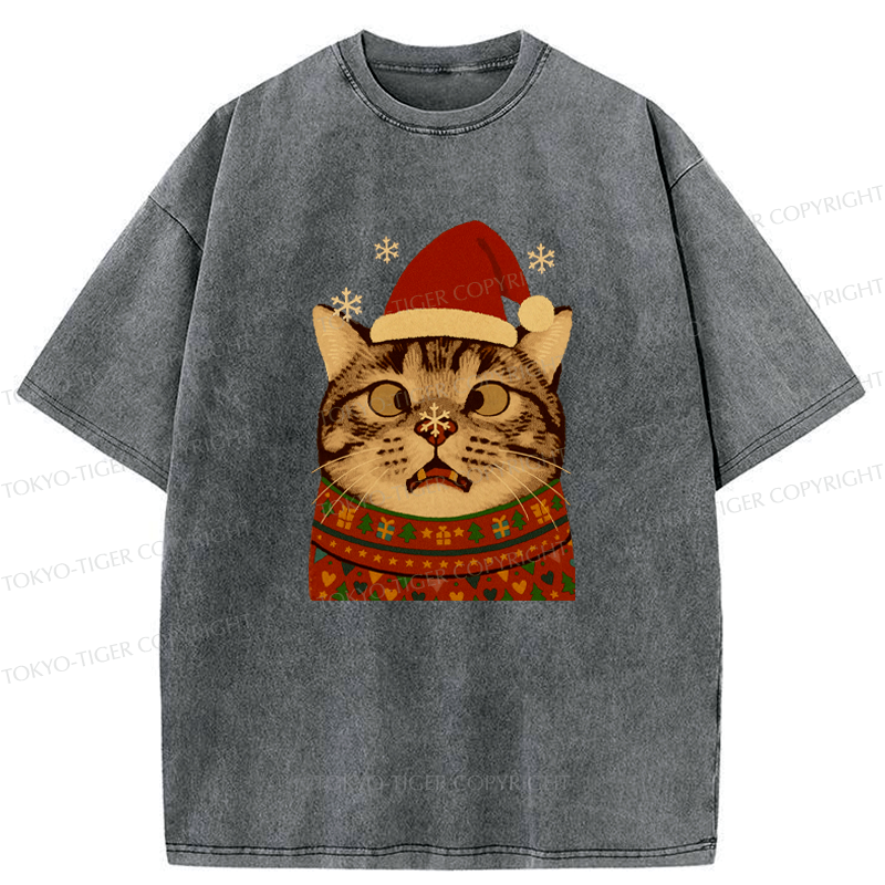 Funny Cat T-Shirt for Holiday Travel