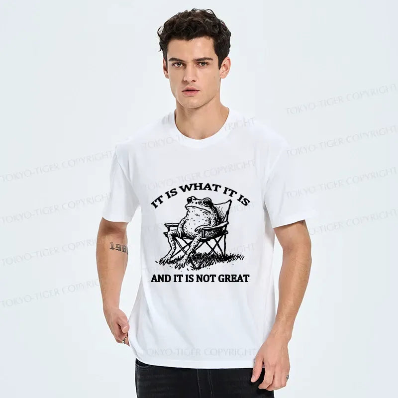 Funny Frog Japanese T-Shirt for Daily Wear