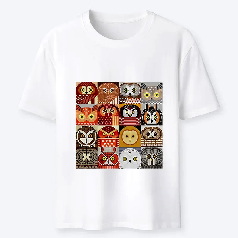 Kyoto-Lion All Kinds Of Owls Classic T-Shirt