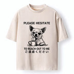 Japanese Vintage Washed T-Shirt for Daily Wear