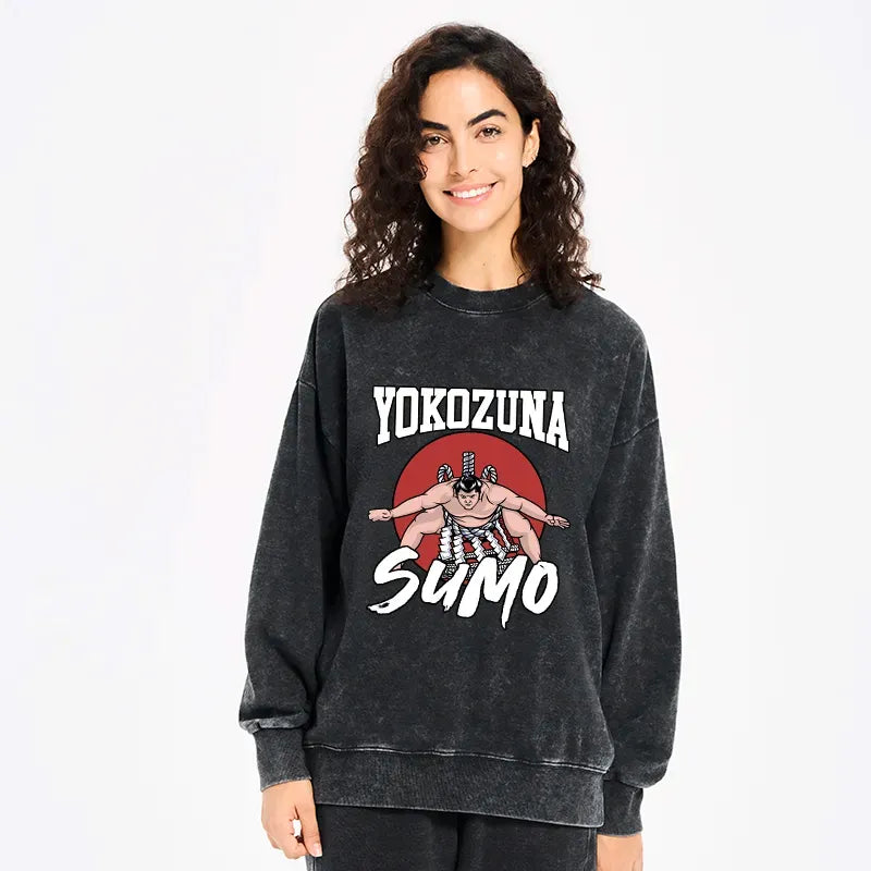 Japanese sumo sweatshirt for daily wear