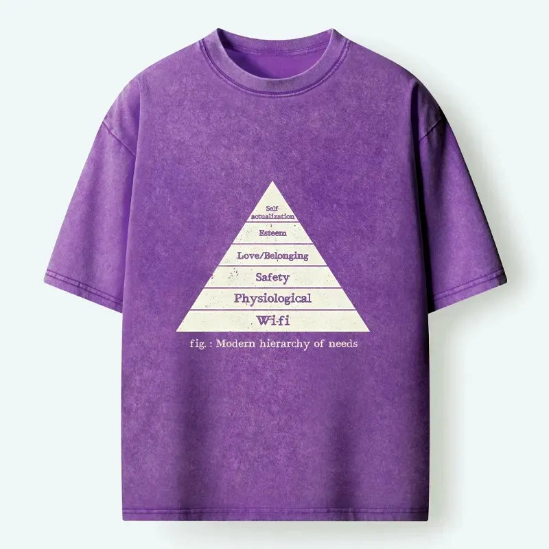 Trendy Japanese Washed T-Shirt for Daily Wear