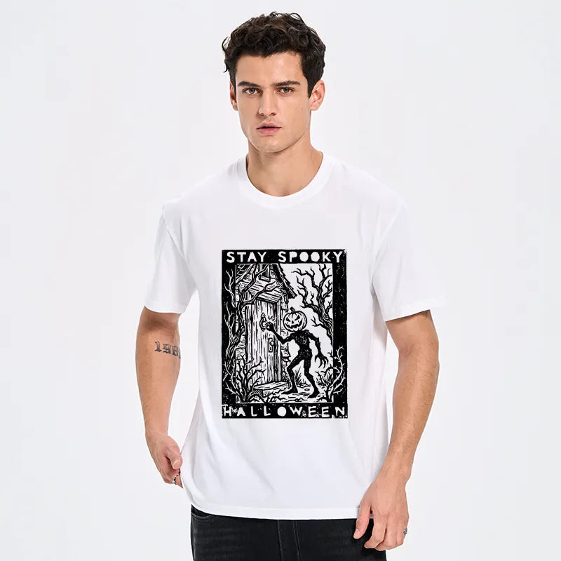 Kyoto-Lion Pumpkin Ghost Classic T-Shirt