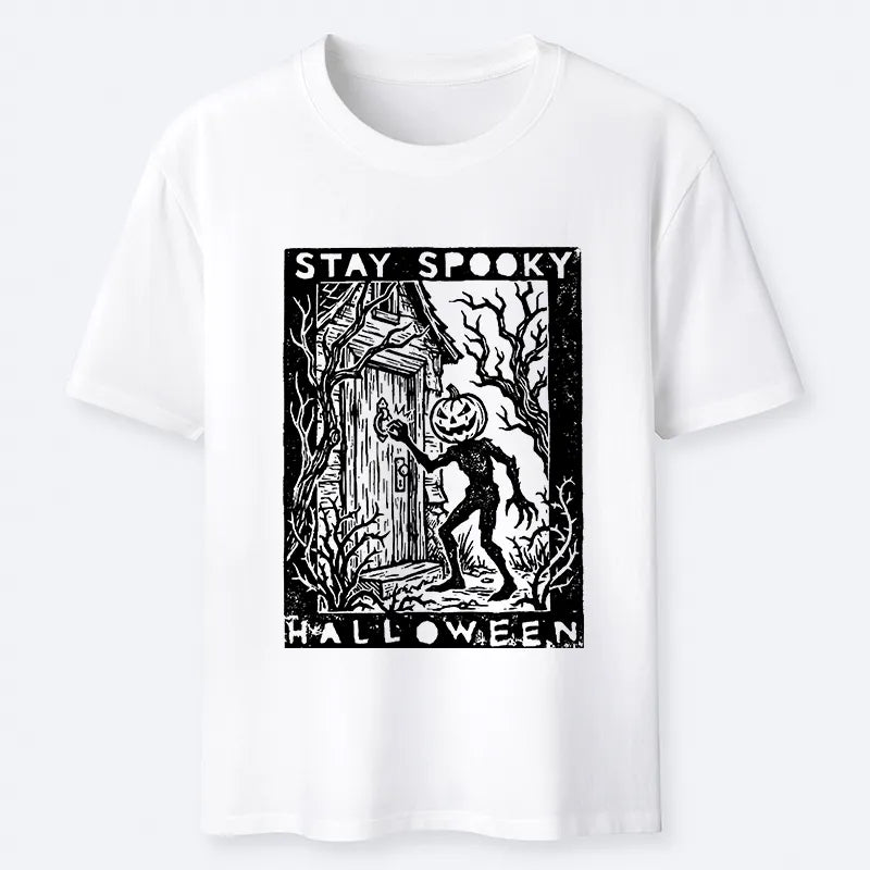 Kyoto-Lion Pumpkin Ghost Classic T-Shirt