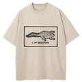 Kyoto-Lion I Am Evolving Washed T-Shirt