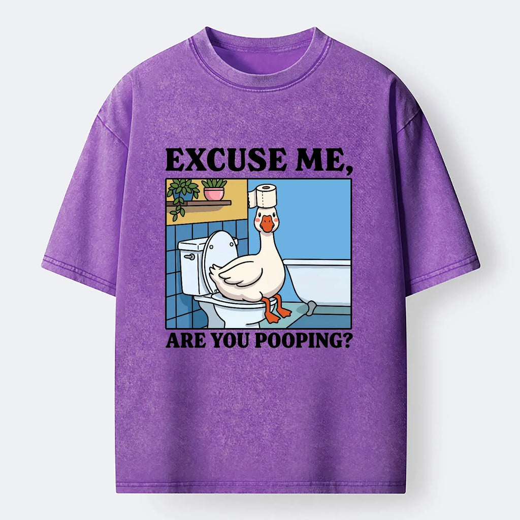 Funny Japanese Washed T-Shirt for Gift
