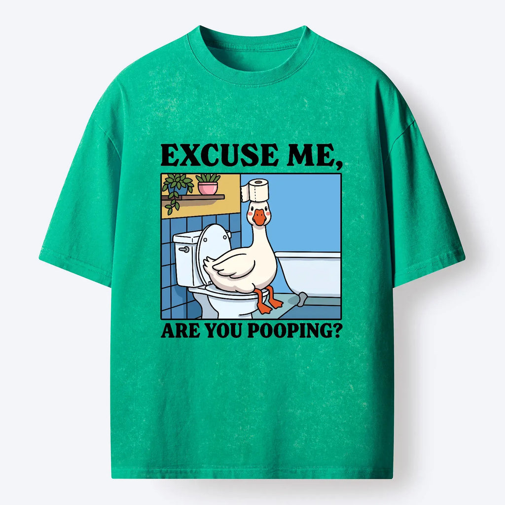Funny Japanese Washed T-Shirt for Gift