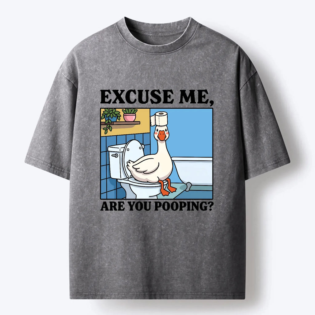 Funny Japanese Washed T-Shirt for Gift