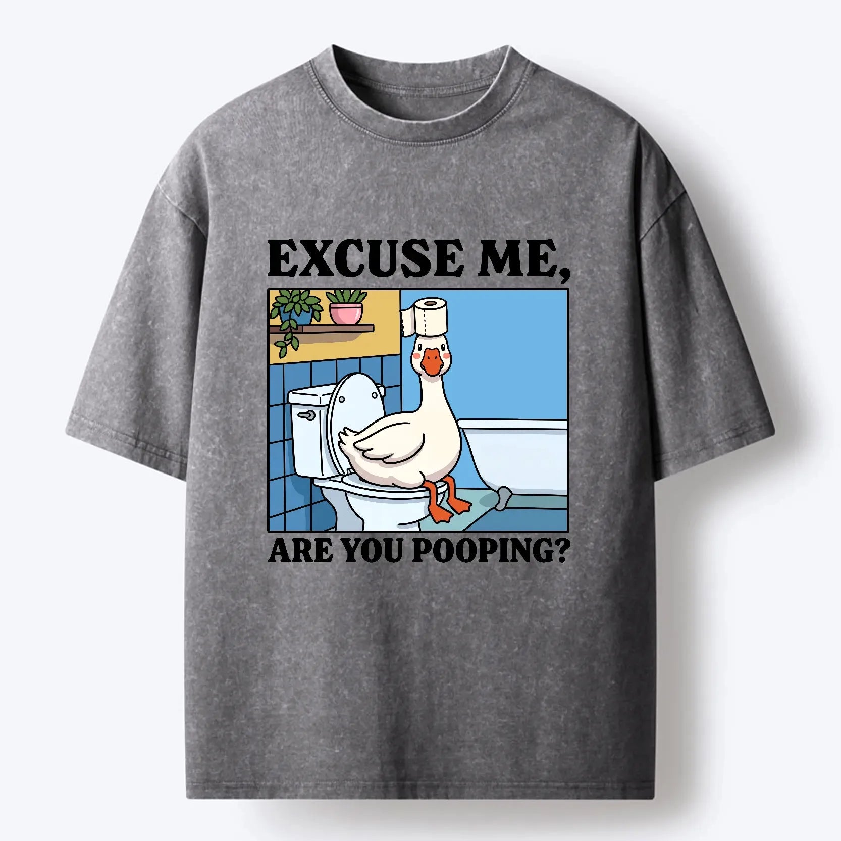 Funny Japanese Washed T-Shirt for Gift