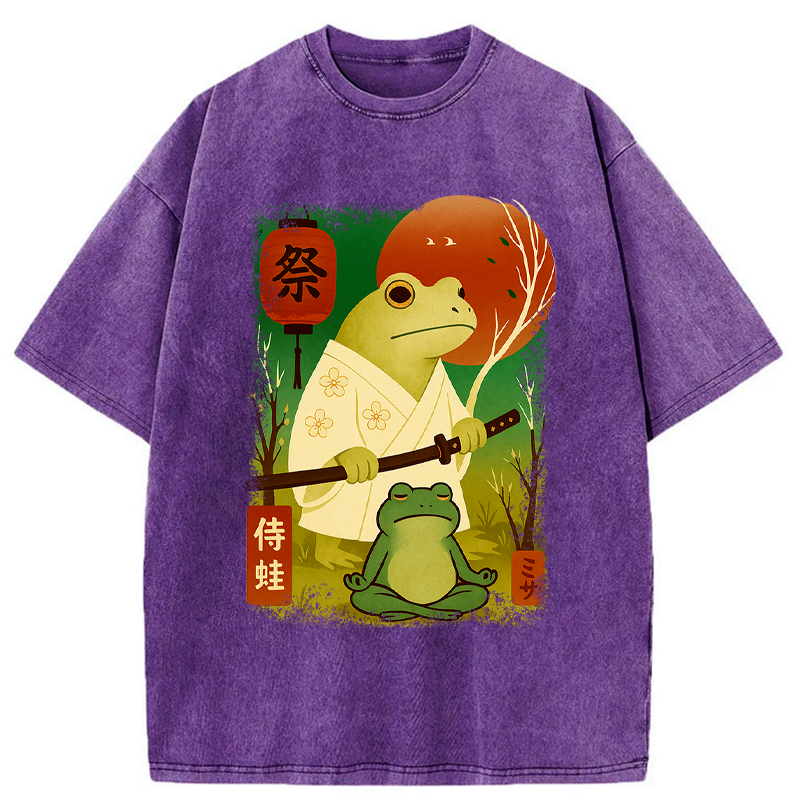 Kyoto Lion Funny Frog Tee Gift Idea