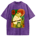 Kyoto Lion Funny Frog Tee Gift Idea