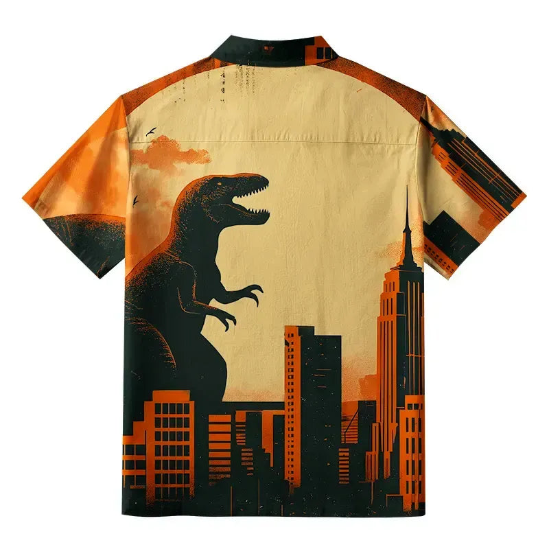 Kyoto Lion Aloha Shirt Best Seller