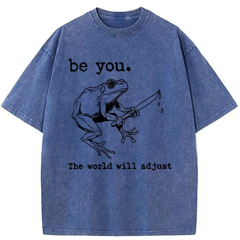 Ukiyo-e Style Oversized T-Shirt for Vacation