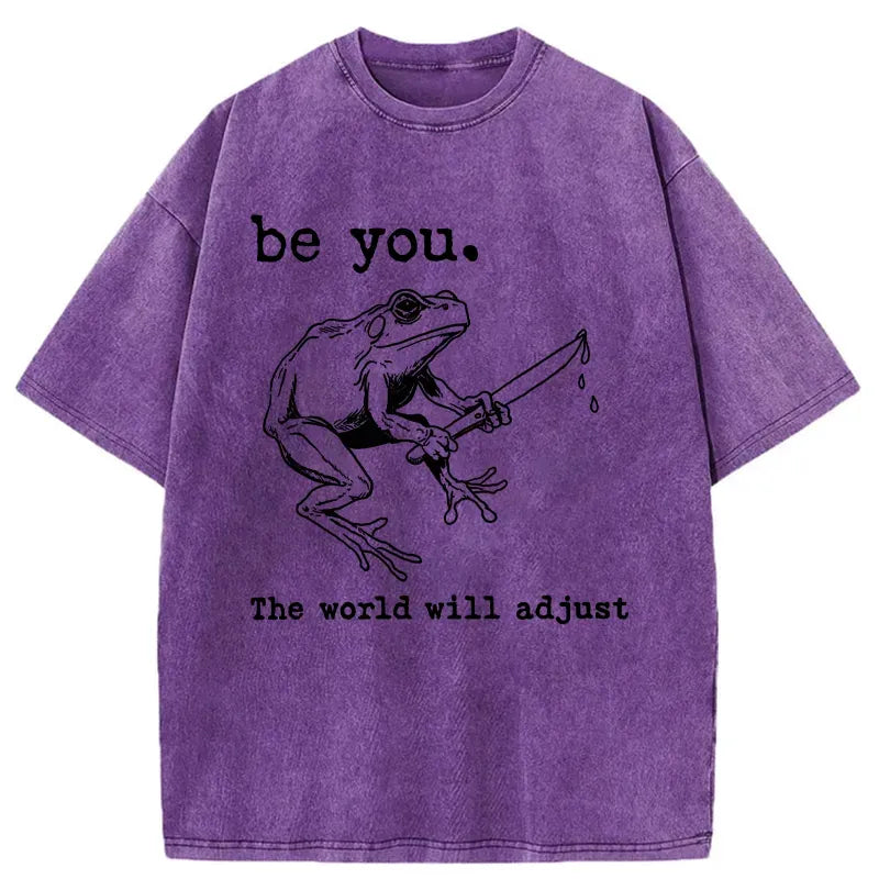 Ukiyo-e Style Oversized T-Shirt for Vacation